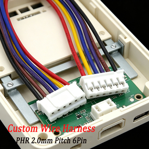 JST PHR-6 Wire Harness PH2.0mm 6Pin Kabel Jumper PCB Tembaga Lapis Timah untuk Motor Stepper Printer 3D - Product Image 1