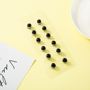 Boucle magnétique puissante pour <span class=keywords><strong>hijab</strong></span>, clip rond en perle pour foulard, <span class=keywords><strong>attache</strong></span> de foulard musulman anti-accroc, accessoire de mode, faible MOQ - Product Image 3