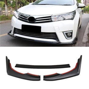 ลิ้นกันชนหน้ารถยนต์ ชุดแต่งสปอยเลอร์ดิฟฟิวเซอร์ สำหรับ Toyota Corolla 2014-2017 ฝาครอบกันชน ป้องกันการกระแทก อะไหล่แต่ง - Product Image 3