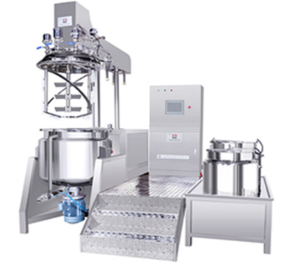 Machine d'émulsification homogène sous vide à levage hydraulique par le bas - Product Image 5