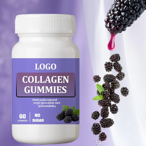 Коллагеновый комплекс, жевательные конфеты с коллагеном и витаминами со вкусом шелковицы, коллагеновые капсулы - Product Image 3