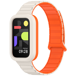ShanHai-Funda de correa magnética para reloj <span class=keywords><strong>Xiaomi</strong></span> <span class=keywords><strong>Mi</strong></span> <span class=keywords><strong>Band</strong></span> 9, <span class=keywords><strong>pulsera</strong></span> activa, funda protectora de silicona para Redmi Watch3 - Product Image 5