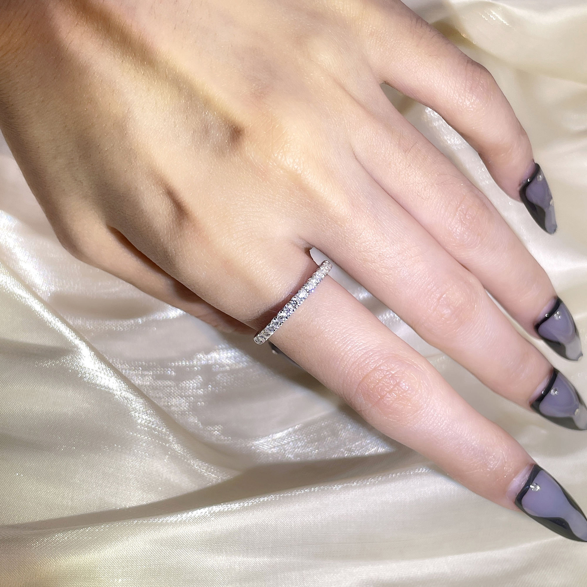 ชุบทองคำขาว18K