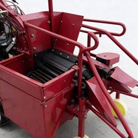 Équipement de récolte du maïs à moteur diesel, mini-hacheuse de maïs à une rangée pour utilisation sur les champs agricoles