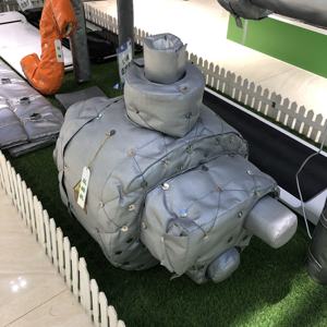 Meilleures ventes de tissu en fibre de verre résistant à la chaleur, résistant au feu, <span class=keywords><strong>couverture</strong></span> <span class=keywords><strong>thermique</strong></span> amovible, veste <span class=keywords><strong>isolante</strong></span> pour vanne - Product Image 2