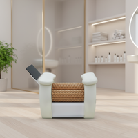 Appareil de massage corporel anti-cellulite de bureau à technologie avancée 360 degrés avec traitement visage et mains, écran tactile, puissance 500W