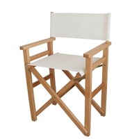 Chaises pliantes en bois modernes et durables pour événements en plein air, camping, villas et fermes