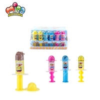 Crazy hair — seringue 2 en 1 double couleur, fruits, liquide, bonbons