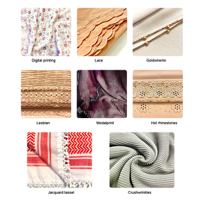 2026 Breathable Custom Logo Muslim Headscarf Wholesale 2026 4-Season Graceful Modest Ladies' Print <b>Modal</b> <b>Hijab</b> - Product Image 2