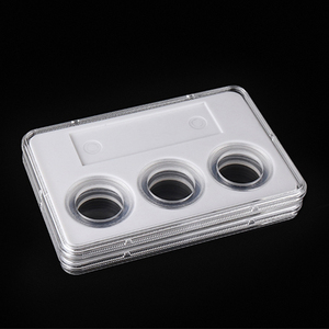 Ba Đồng Tiền hiển thị chủ USA EAGLE Bạc lưu niệm đồng xu trường hợp 1/4 vàng Mỹ EAGLE ngc đồng xu slab - Product Image 5