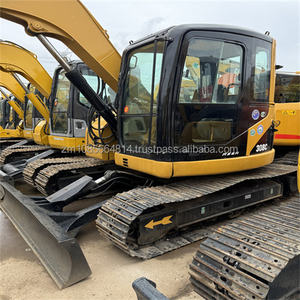 Caterpillar d'occasion pour excavatrice 308c, moteur d'origine japonais, boîte de vitesses, modèle 2019, 0-2000 heures, capacité de la benne de 0,4 m3 - Product Image 1