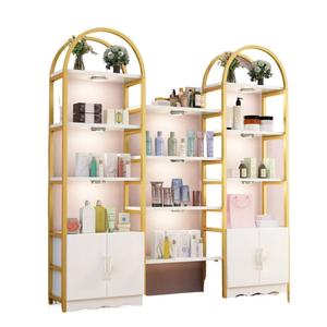 Hot Selling Salon Furniture Art Elegant Cosmetic Beauty Product <b>Wall</b> Nail Salon <b>Display</b> Rack - Product Image 6