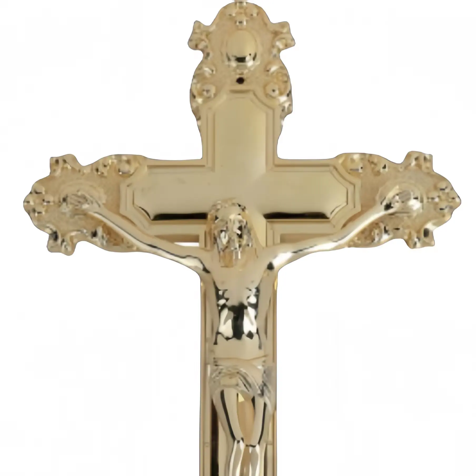 Cercueil funéraire Cercueil Fournisseur Accessoires Plastique Christ Cruces Jésus Croix Et Crucifix