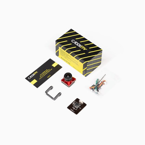 กล้อง Caddx Snail Honey Badger รุ่นที่ 2 สำหรับโดรน FPV สีแดงดำ พร้อมเลนส์มองกลางคืน - Product Image 1