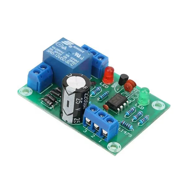 Sensor de nivel de agua controlador de interruptor módulo automáticamente de drenaje Protección Control de placa de circuito