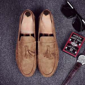 Doudou-zapatos informales de ante para hombre, mocasines ligeros de fondo suave para conducir, para primavera, 2022 - Product Image 5