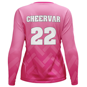 เสื้อวอลเลย์บอลแขนยาวเข้ารูปสำหรับผู้หญิงแฟชั่น - Product Image 1