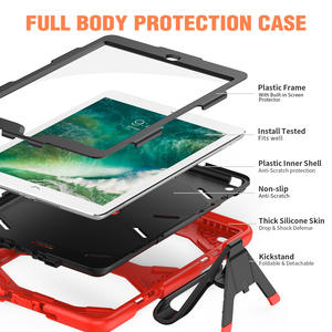 Housse de protection <span class=keywords><strong>12</strong></span>.<span class=keywords><strong>9</strong></span> pouces pour Air6 Flat Shell Anti-fall Silicone PC Case With Detachable Bracket Hidden Bracket - Product Image 5