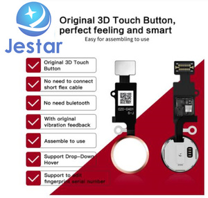 Câble flexible <span class=keywords><strong>universel</strong></span> 3D tactile avec lecteur d'empreintes digitales pour <span class=keywords><strong>bouton</strong></span> d'accueil JC JCID 6e génération pour <span class=keywords><strong>iPhone</strong></span> 7 7P <span class=keywords><strong>8</strong></span> 8P, <span class=keywords><strong>bouton</strong></span> de retour - Product Image 4