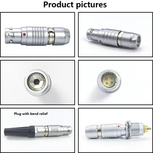 Bexkom Hoogwaardige Metalen Cirkelvormige Push-Pull Bexkom Connector Ip50 Plug 00b 0b 1b 2b Fgg Fga Fgb - Product Image 2