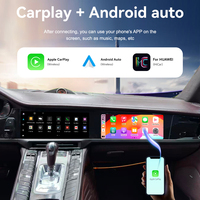 Foforfor Dual 12,3-Zoll-Bildschirm für Porsche Panamera 2010-2016 LHD Android14 Kabelloses CarPlay Auto-Radio Stereo GPS Plug-and-Play OEM