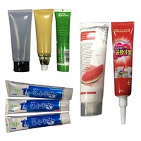 Machine semi-automatique rotative de scelleur de remplissage de tube pour le lait condensé de Vaseline de gel de confiture de ketchup de dentifrice de lotion crème