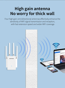 Repetidor de Señal Inalámbrica Comfast de 300 Mbps, Extensor de <span class=keywords><strong>Wifi</strong></span>, Repetidor <span class=keywords><strong>Wifi</strong></span> para Redes de Largo Alcance - Product Image 3