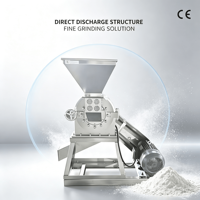 Machine de broyage alimentaire industrielle, broyeur de poudre en acier inoxydable pour le broyage d'épices sèches, moulin à riz