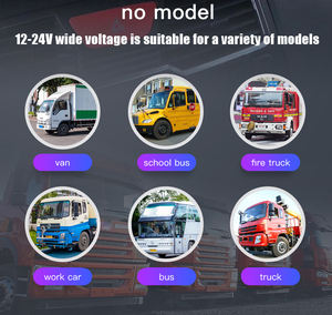 Caméra de recul pour voiture européenne avec capteur d'image CCD et AHD étanche, plaque d'immatriculation personnalisée avec capteur de stationnement - Product Image 4