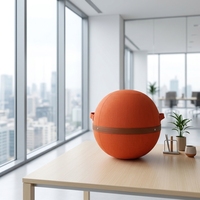 Chaise de yoga ergonomique avec housse en lin, stabilité anti-éclatement pour la correction de la posture au bureau, livraison rapide en 7 jours