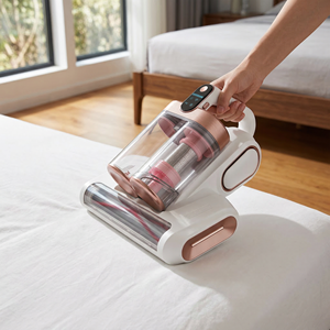 Aspirateur anti-acariens sans fil Liberbot HT, moteur sans balais, 70W, 90 min d'autonomie, pour matelas et lit, élimination de la poussière - Product Image 5