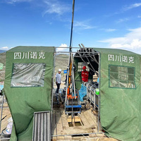 Pompe de forage hydraulique complète ROCK-800, machine de forage en ligne à fil haute efficacité pour trous profonds, pour l'extraction d'or, de cuivre et de lithium