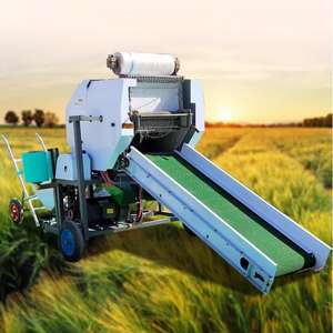 Venta caliente 650W Motor Gearbox Motor Bearing Hay Baler para Walking Tractor - Product Image 1