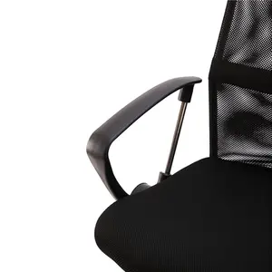 Ergonomi plastik PP PU deri örgü kumaş altın demir metal bacak patron kol döner yemek sandalyesi ile ofis koltuğu çelik metal bacak
