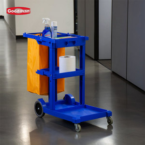 Conciërge Kar Set Voor Hotel Gebruik Schoonmaak <span class=keywords><strong>Trolley</strong></span> Utility Cart Set - Product Image 4