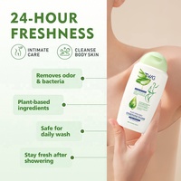 Gel lavant intime quotidien à l'aloe vera TWG Body Care Factory, élimine les odeurs, pour femmes, gel lavant vaginal, propre et confortable.