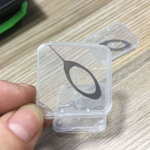 <span class=keywords><strong>2</strong></span> In 1 Standaard Geheugenverpakking Kaarthouder Micro Sd Tf Kaart Opslag Transparante Plastic Dozen - Product Image 6