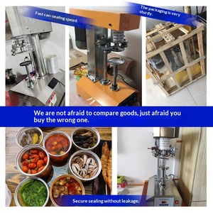 Máquina Selladora de Latas de Bebidas Comercial, Cuerpo de Acero Inoxidable, Altura Ajustable, Tapado Hermético para PET, Plástico, Hojalata y Papel - Product Image 3