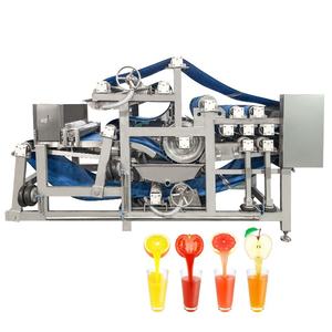 Presse-agrumes commercial à froid pour jus de grenade, presse à bande, machine à presser les citrons - Product Image 5