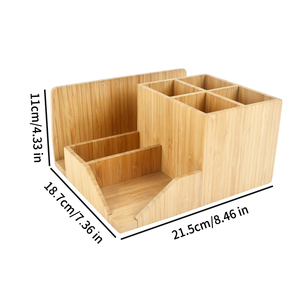 Hot Selling <strong>Wooden</strong> Desk Organizers Desk Paper Holder Office File Rack File <strong>Trays</strong> for Office Desk Organizer Use - Product Image 3