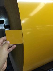 De pintura de polímero chapa de acero recubierta de color PPGI 0,35*1250MM RAL3009 Z80 bobina de chapa de acero para techo - Product Image 5