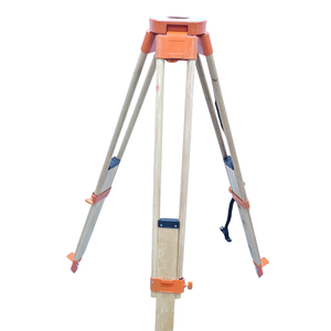 Trépied en bois massif pour instrument de nivellement, station totale, topographie et cartographie avec accessoires de support d'extension - Product Image 5