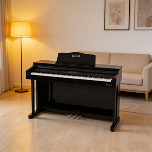 Clavier de piano numérique intelligent professionnel KERID à 88 touches lestées pour la maison, instrument de musique chinois - Product Image 1