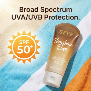 <span class=keywords><strong>Crema</strong></span> Autoabbronzante Vegana 90g con <span class=keywords><strong>SPF</strong></span> 50+, Formula Idratante e Abbronzante dall'Aspetto Naturale, Supporto OEM e ODM, Ingredienti Minerali Organici - Product Image 4