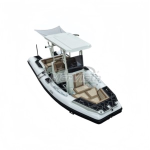 Bateau semi-rigide en aluminium 580 cm le plus vendu avec toit rigide et auvent extensible RHIB 580 Bateau semi-rigide en aluminium 580 RHIB 580 - Product Image 4