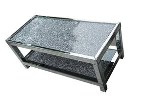 Mesa <span class=keywords><strong>de</strong></span> <span class=keywords><strong>Centro</strong></span> <span class=keywords><strong>de</strong></span> Cristal Delgada con Diseño <span class=keywords><strong>de</strong></span> Diamantes Triturados, Mesa <span class=keywords><strong>de</strong></span> <span class=keywords><strong>Centro</strong></span> <span class=keywords><strong>de</strong></span> Cristal <span class=keywords><strong>de</strong></span> Lujo para Sala <span class=keywords><strong>de</strong></span> Estar - Product Image 6