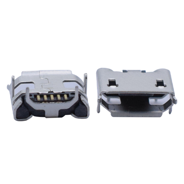 One-stop Purchase Support Customization Plating 5 Pin Charging Port Female Micro Usb Connector