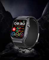 Reloj Inteligente con Bomba de Aire, Tarjeta SIM 4G, Pantalla AMOLED, Correa de Cuero, Sistema Operativo Android, Asistente de Voz con IA, Monitor de Sueño, Magnético