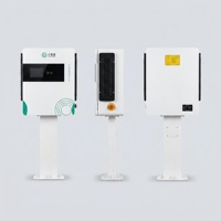 Estación de Carga Rápida para Vehículos Eléctricos de 30kW-50kW CC, Montada en Pared, Compatible con CHAdeMO y CCS2, para Estacionamientos Comerciales, Preparada para Energía Solar