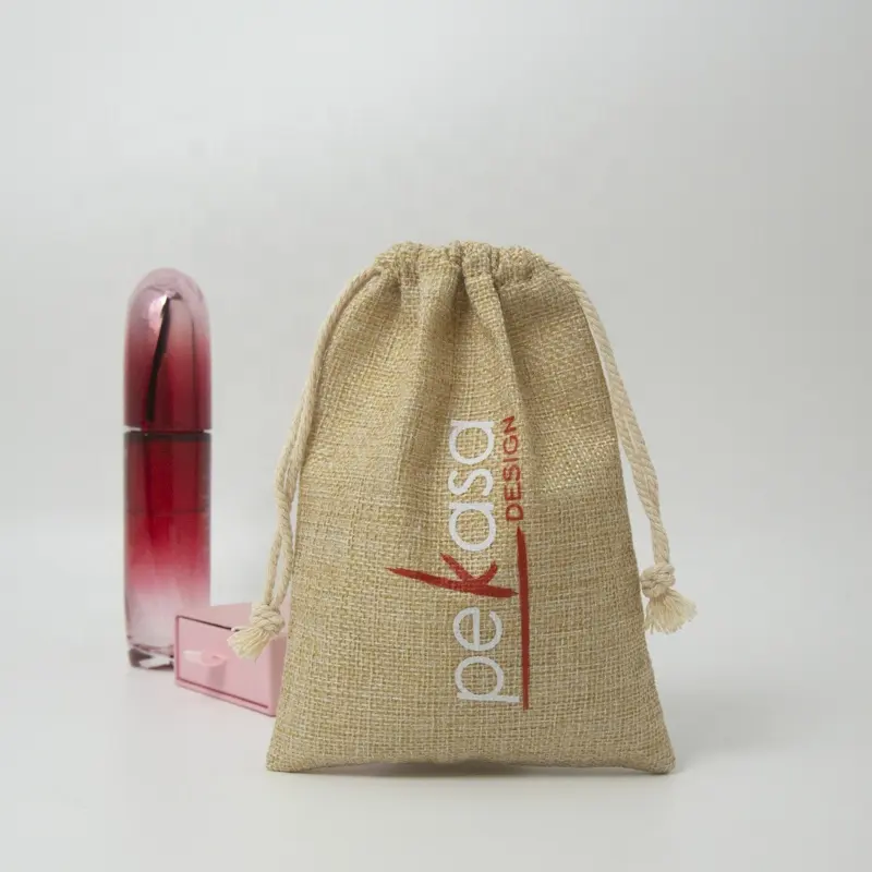 Wholesale Eco Friendly Natural Jute Packaging Bag Burlap Bags For Food Coffee Bean